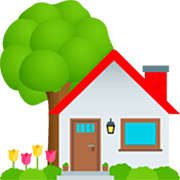 🏡 Emoji Casa Con Jardín en JoyPixels 7.0.