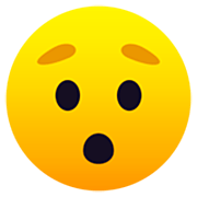 😯 Emoji verdutztes Gesicht JoyPixels 7.0.