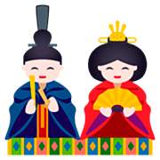Emoji 🎎 Bambole Giapponesi su JoyPixels 7.0.
