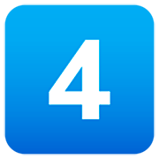 4️⃣ Emoji Tecla: 4 na JoyPixels 7.0.