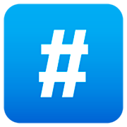 Emoji #️⃣ Tasto: # su JoyPixels 7.0.