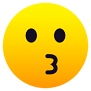 😗 Emoji Cara Besando en JoyPixels 7.0.