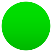 Círculo Verde JoyPixels 7.0.