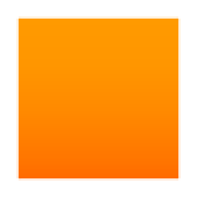 Cuadrado Naranja JoyPixels 7.0.