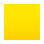 Quadrado Amarelo JoyPixels 7.0.