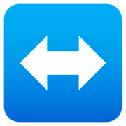 ↔️ Emoji Seta Para Esquerda E Direita na JoyPixels 7.0.