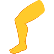 🦵 Emoji Perna na JoyPixels 7.0.