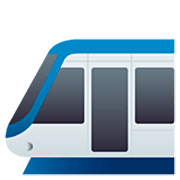 🚈 Emoji Trem Urbano na JoyPixels 7.0.