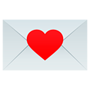 💌 Emoji Carta De Amor en JoyPixels 7.0.