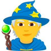 Emoji 🧙 Mago su JoyPixels 7.0.