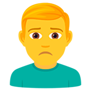 🙍‍♂️ Emoji Hombre Frunciendo El Ceño en JoyPixels 7.0.