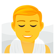 🧖‍♂️ Emoji Hombre En Una Sauna en JoyPixels 7.0.