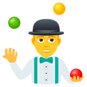 🤹‍♂️ Emoji Hombre Haciendo Malabares en JoyPixels 7.0.