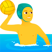 🤽‍♂️ Emoji Hombre Jugando Al Waterpolo en JoyPixels 7.0.