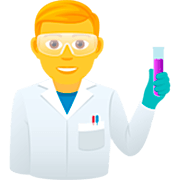 Emoji 👨‍🔬 Scienziato su JoyPixels 7.0.
