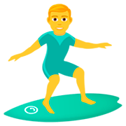 Emoji 🏄‍♂️ Surfista Uomo su JoyPixels 7.0.