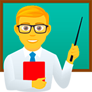 Emoji 👨‍🏫 Professore su JoyPixels 7.0.