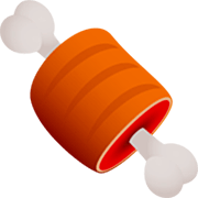 Emoji 🍖 Carne su JoyPixels 7.0.