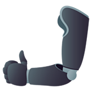 Emoji 🦾 Protesi Robotica Per Il Braccio su JoyPixels 7.0.