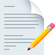 📝 Emoji Papier und Bleistift JoyPixels 7.0.