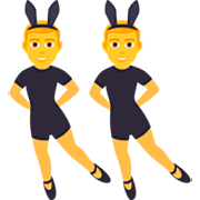 👯‍♂️ Emoji Männer mit Hasenohren JoyPixels 7.0.