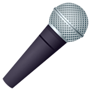 🎤 Emoji Microfone na JoyPixels 7.0.