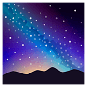 🌌 Emoji Via Láctea na JoyPixels 7.0.