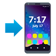 📲 Emoji Mobiltelefon mit Pfeil JoyPixels 7.0.