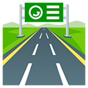 Emoji 🛣️ Autostrada su JoyPixels 7.0.