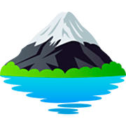 🗻 Emoji Monte Fuji na JoyPixels 7.0.