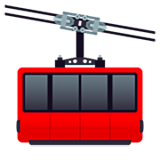 🚠 Emoji Cabo Suspenso Usado Em Teleféricos Nas Montanhas na JoyPixels 7.0.