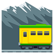 Émoji 🚞 Train De Montagne sur JoyPixels 7.0.