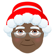 Mamãe Noel: Pele Escura JoyPixels 7.0.