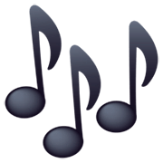 🎶 Emoji Notas Musicais na JoyPixels 7.0.
