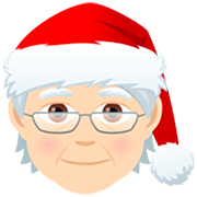 Weihnachtsperson: helle Hautfarbe JoyPixels 7.0.