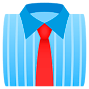 Émoji 👔 Cravate sur JoyPixels 7.0.