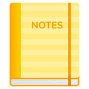 📔 Emoji Notizbuch mit dekorativem Einband JoyPixels 7.0.