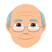 👴🏼 Emoji Homem Idoso: Pele Morena Clara na JoyPixels 7.0.