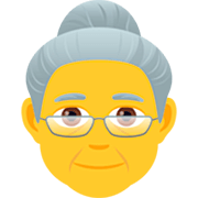 👵 Emoji ältere Frau JoyPixels 7.0.