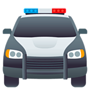 🚔 Emoji Viatura Policial Se Aproximando na JoyPixels 7.0.