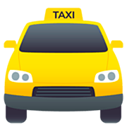 🚖 Emoji Vorderansicht Taxi JoyPixels 7.0.
