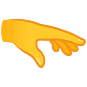 🫳 Emoji Palma Da Mão Para Baixo na JoyPixels 7.0.