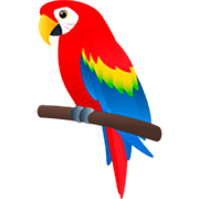 🦜 Emoji Papagaio na JoyPixels 7.0.
