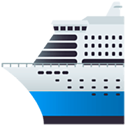 🛳️ Emoji Passagierschiff JoyPixels 7.0.