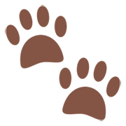 Emoji 🐾 Impronte Di Zampe su JoyPixels 7.0.