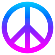Emoji ☮️ Simbolo Della Pace su JoyPixels 7.0.