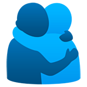 🫂 Emoji Pessoas Se Abraçando na JoyPixels 7.0.