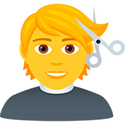 Person beim Haareschneiden JoyPixels 7.0.