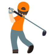 🏌🏻 Emoji Golfista: Pele Clara na JoyPixels 7.0.