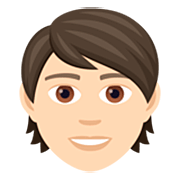 Émoji 🧑🏻 Adulte : Peau Claire sur JoyPixels 7.0.